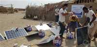 Generations Without Qat worked in the sites hosting the displaced in the district of Al-Mukha